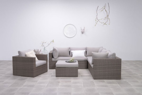 Exklusive Gartenmöbellounge Möbel aus Polyratten bei ZEOTTEXX Gartenmöbelausstellung